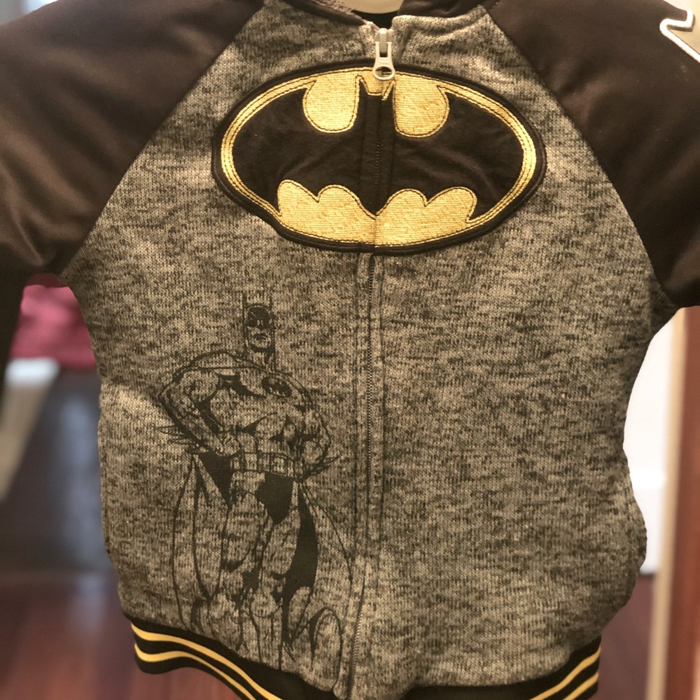 Batman toddler Zip-up sweater